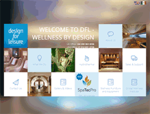 Tablet Screenshot of designforleisure.com
